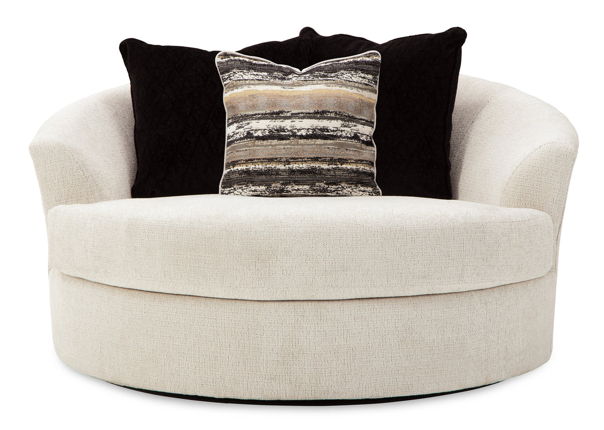 Cambri Oversized Round Swivel Chair - Ashley Furniture Homestore Philippines