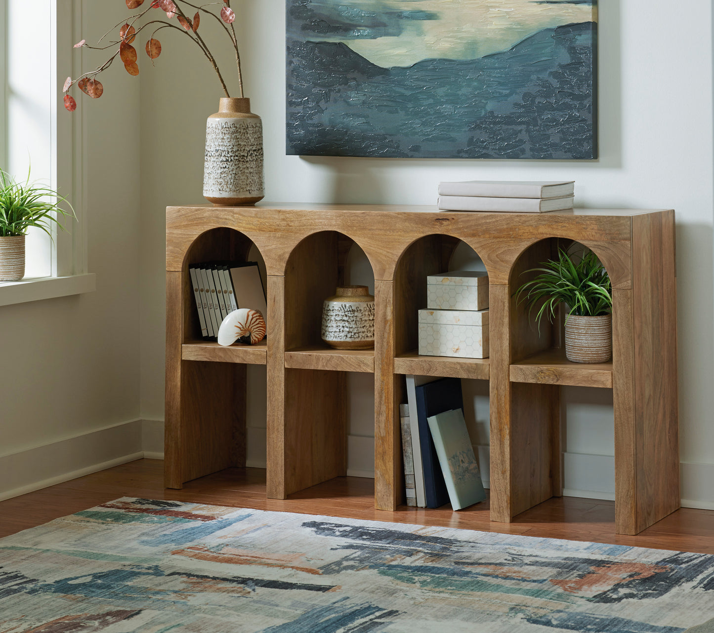 Luzmanacy Console Sofa Table