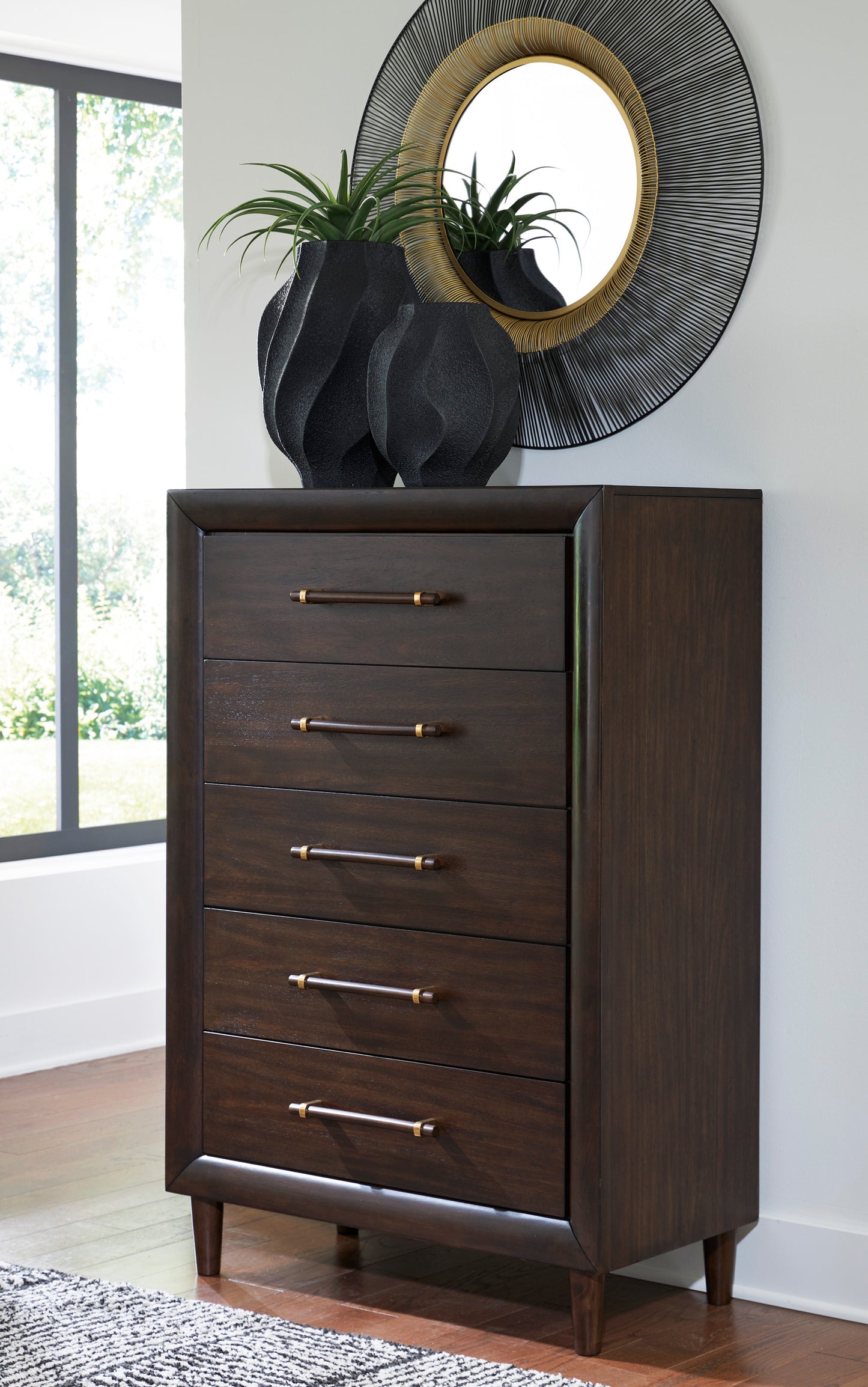 Dantenton Five Drawer Chest