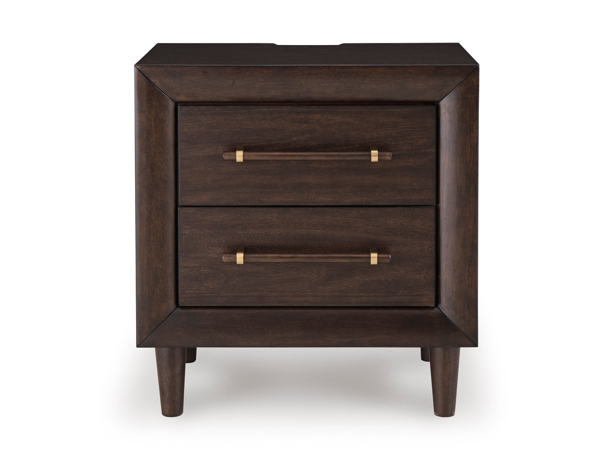 Dantenton Two Drawer Nighstand
