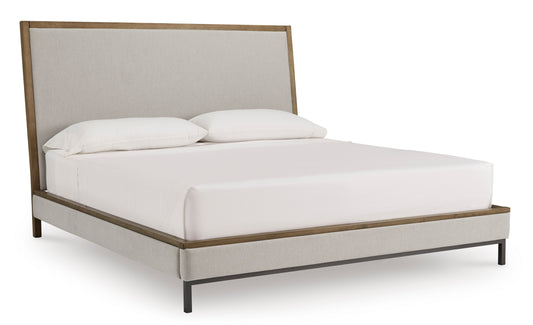 Tomtyn King Upholstered Bed w/ Full Slats