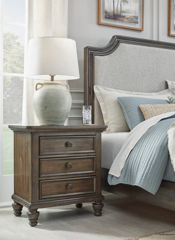 Veramond Three Drawer Night Stand - Ashley Furniture Homestore Philippines