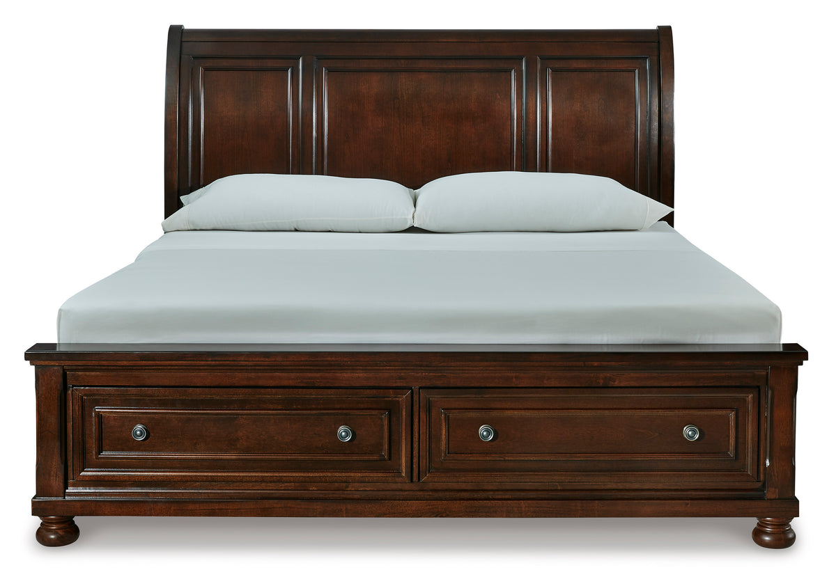 Porter King Sleigh Storage Bed - Ashley Furniture Homestore Philippines