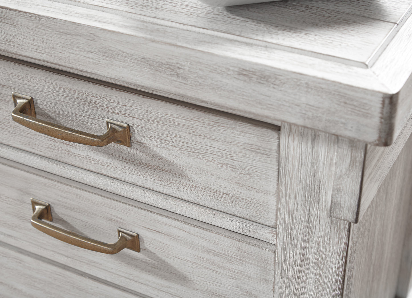 Brashland Three Drawer Night Stand