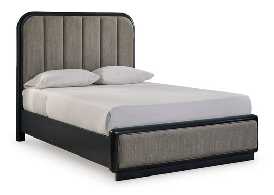 Rowanbeck Queen Upholstered Panel Bed - Ashley Furniture Homestore Philippines