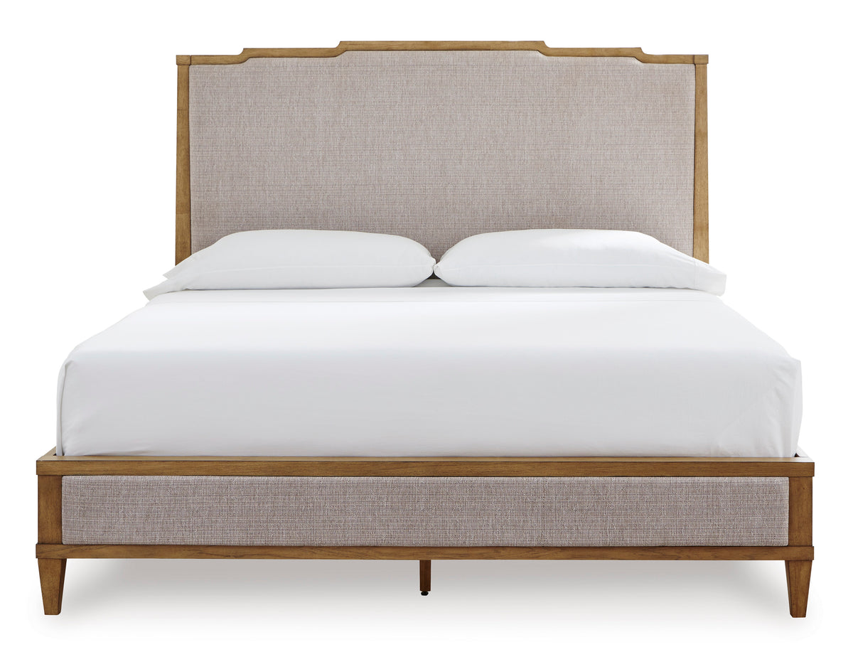 Sharlance Queen UPH Panel Bed w/ Full Slats