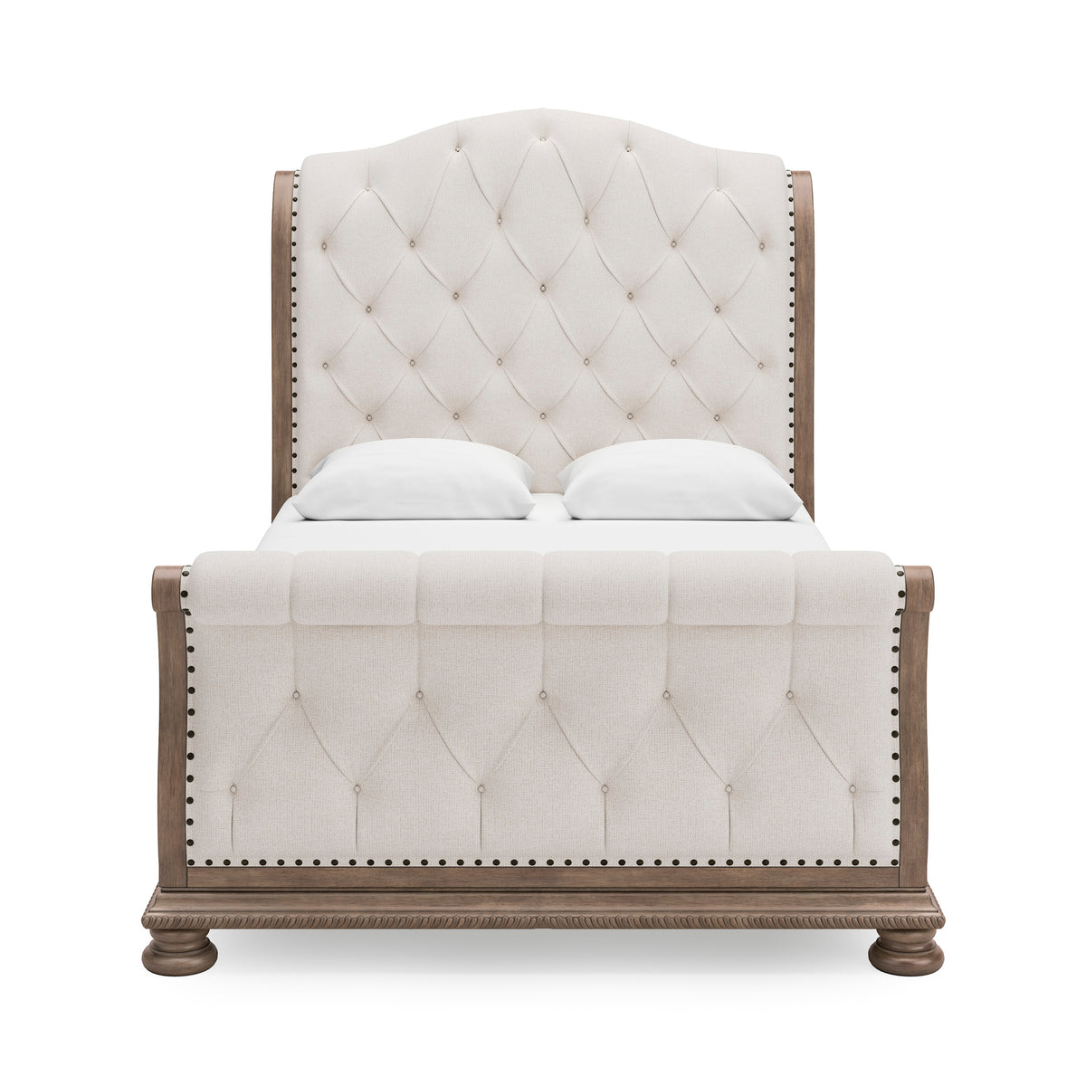 Ardenfield Queen UPH Sleigh Bed w/ Full Slats - Ashley Furniture Homestore Philippines