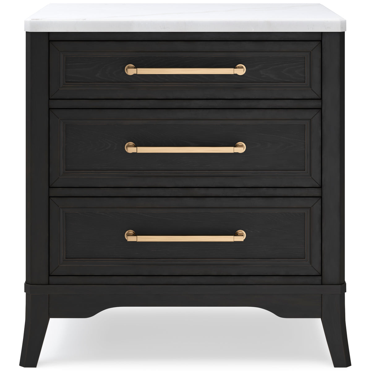 Welltern Three Drawer Night Stand - Ashley Furniture Homestore Philippines