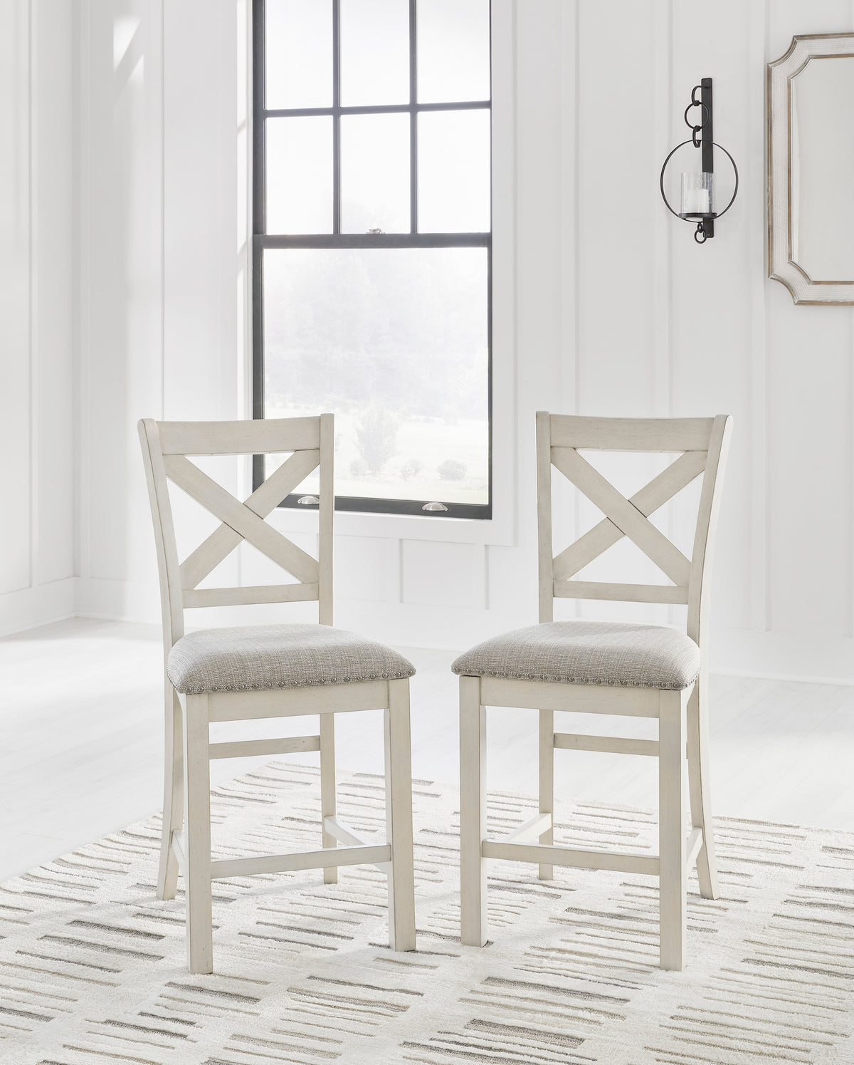 Robbinsdale Upholstered Barstool - Ashley Furniture Homestore Philippines