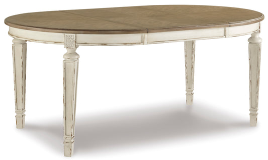 Realyn Oval Dining Room EXT Table - Ashley Furniture Homestore Philippines
