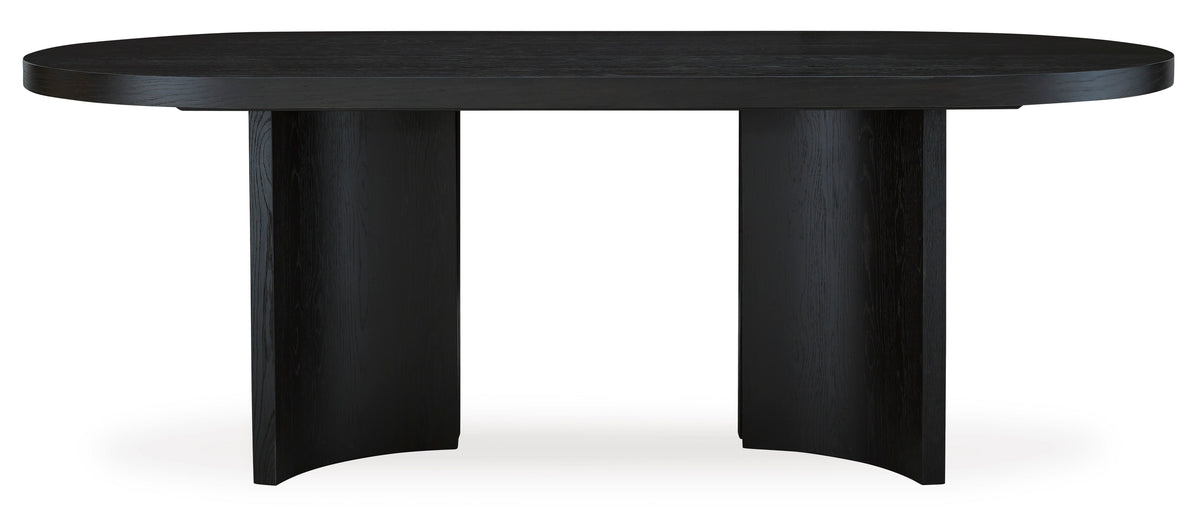 Rowanbeck Oval Dining Room Table - Ashley Furniture Homestore Philippines
