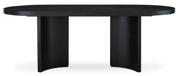 Rowanbeck Oval Dining Room Table - Ashley Furniture Homestore Philippines