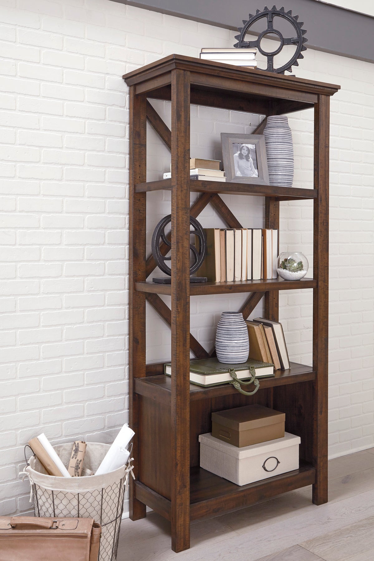 Baldridge Large Bookcase - Ashley Furniture Homestore Philippines