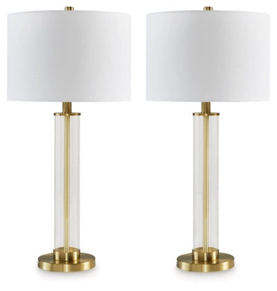 Orenman Glass Table Lamp - Ashley Furniture Homestore Philippines