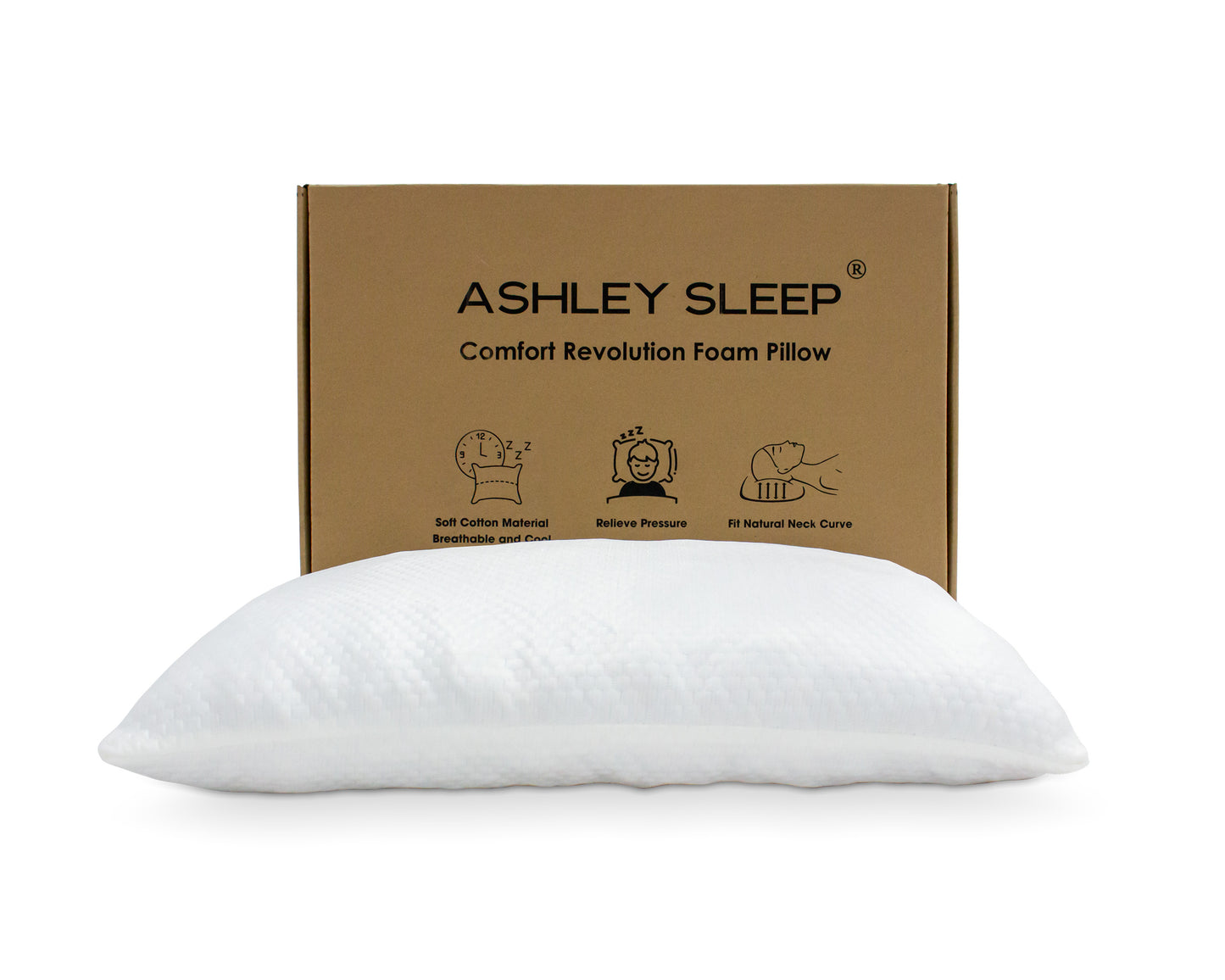 Serene Rest Comfort Foam Pillow