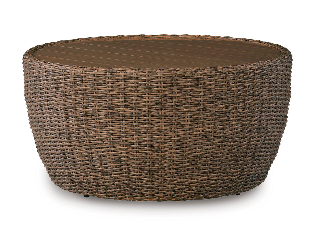 Cardiff Beach Round Cocktail Table - Ashley Furniture Homestore Philippines