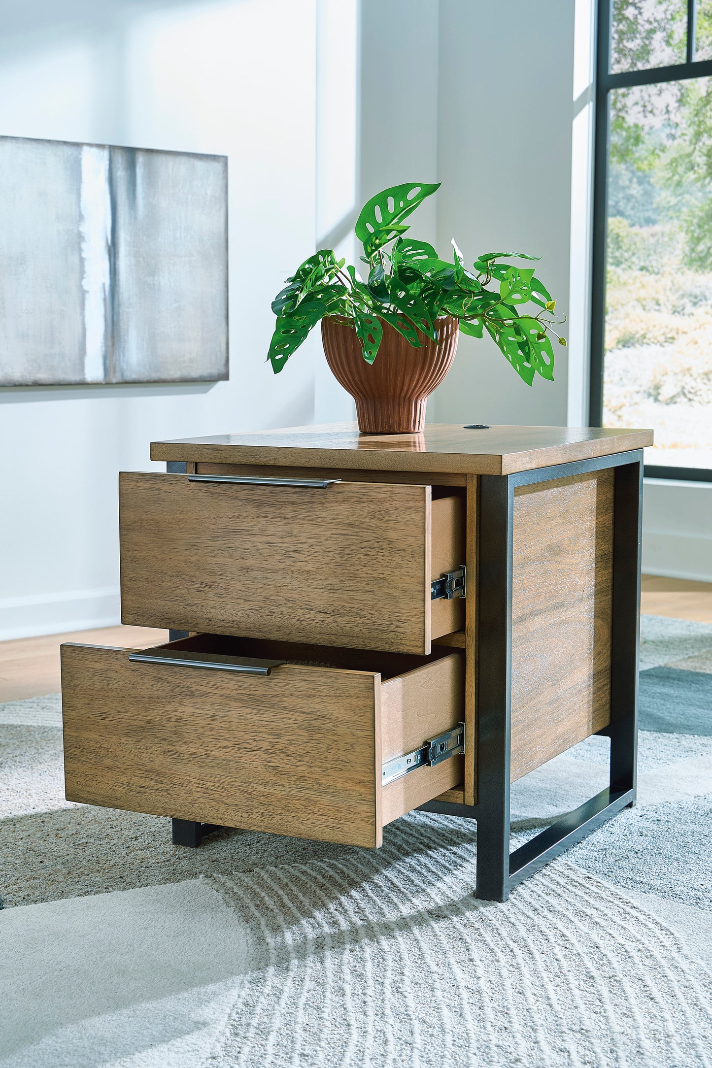 Montia Rectangular End Table