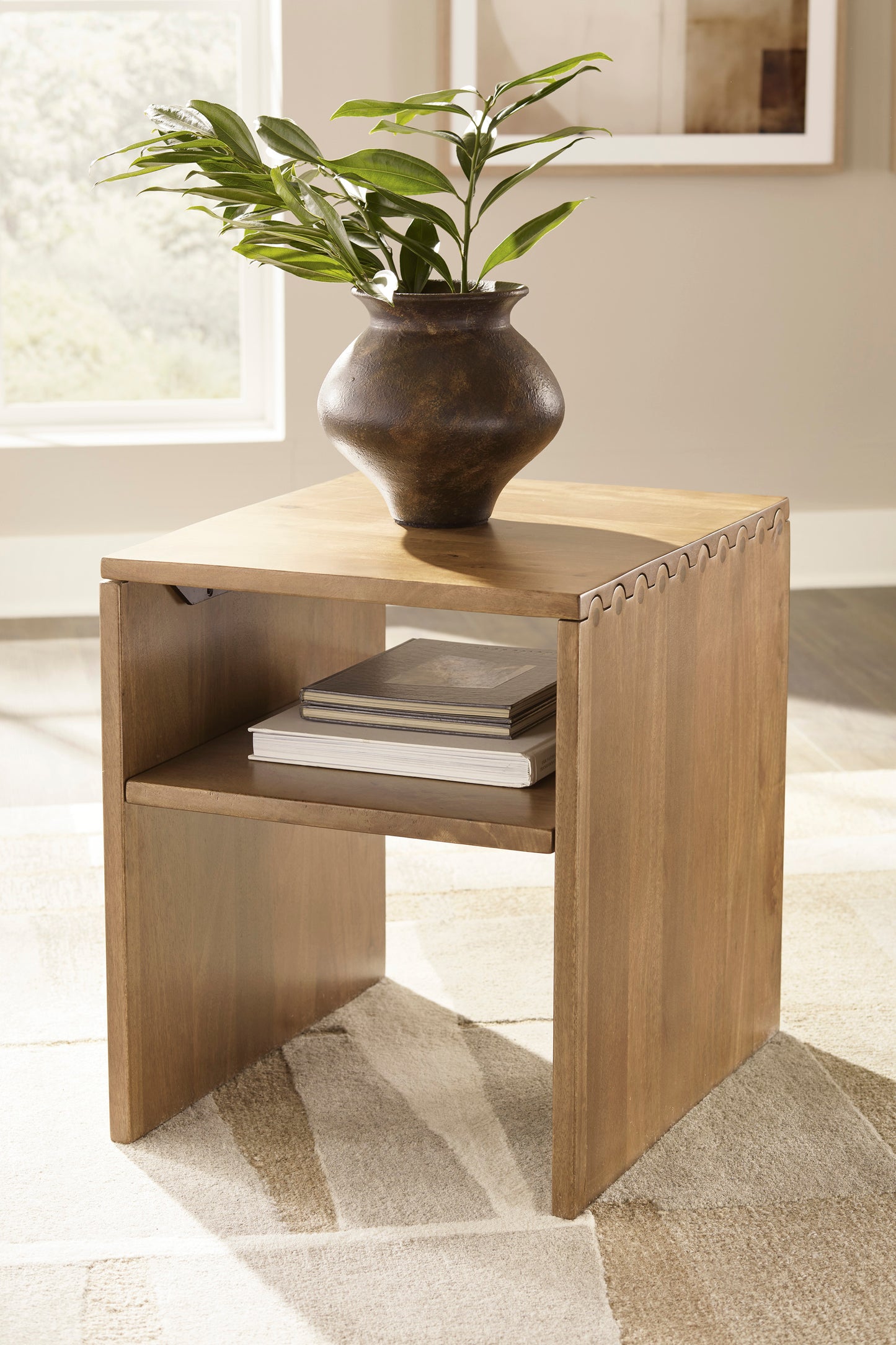 Ella Grove Rectangular End Table