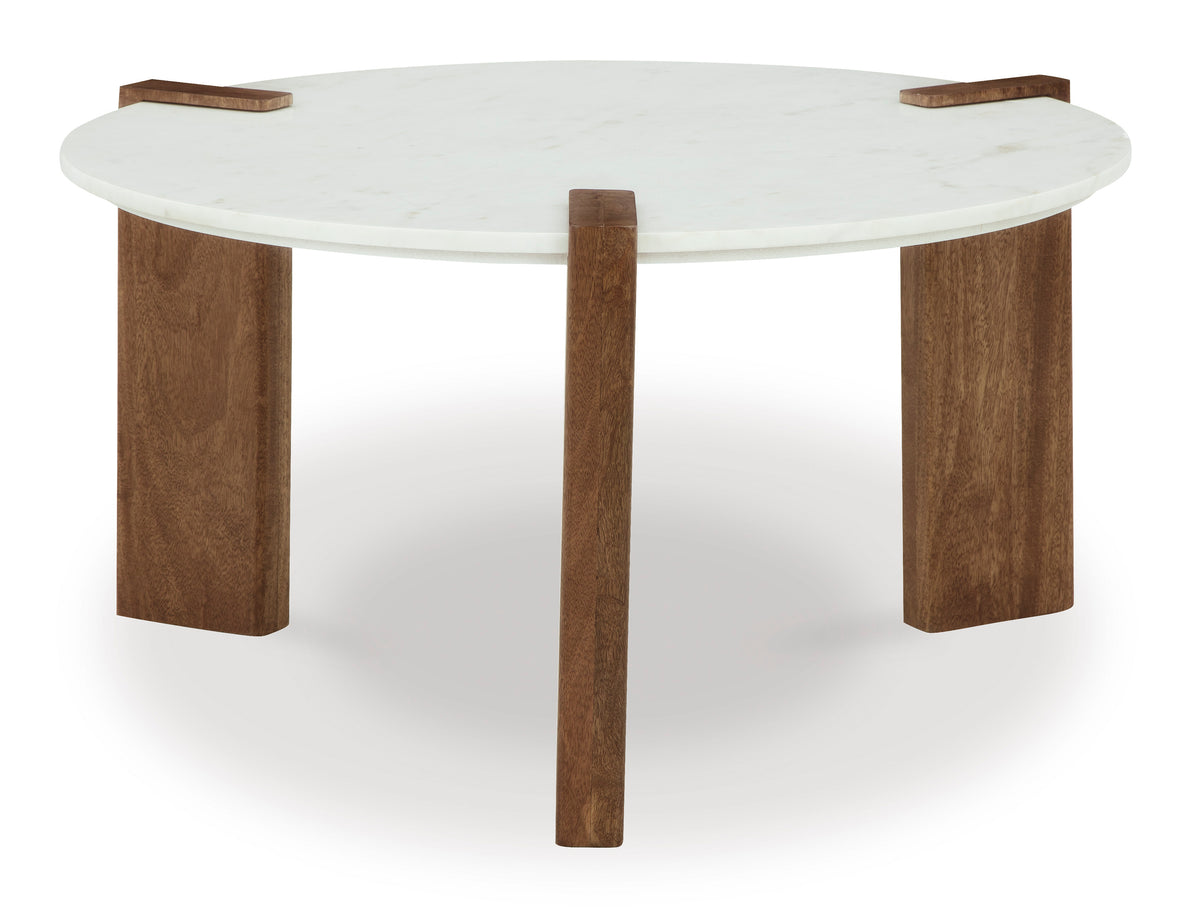Isanti Round Cocktail Table - Ashley Furniture Homestore Philippines