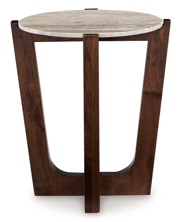 Tanidore Round End Table - Ashley Furniture Homestore Philippines