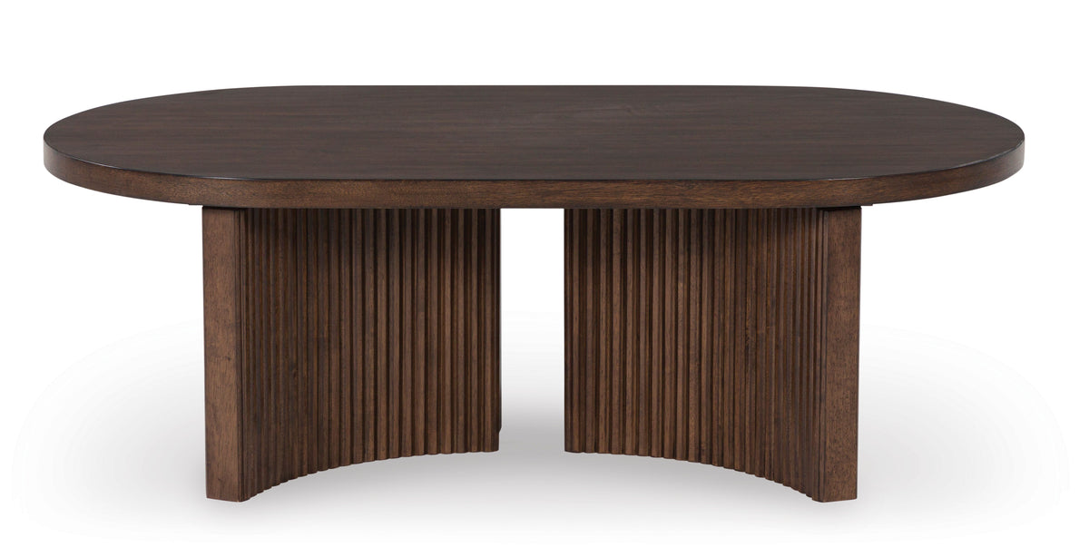 Korestone Oval Cocktail Table - Ashley Furniture Homestore Philippines