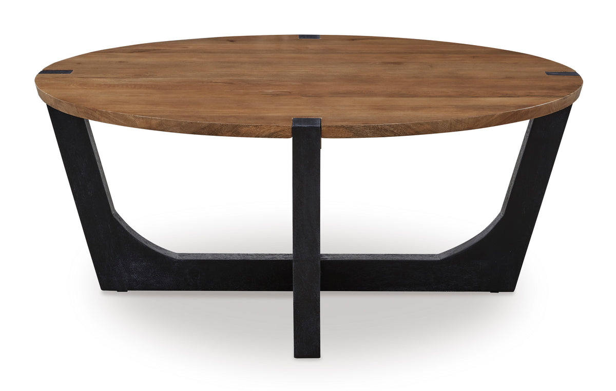Hanneforth Round Cocktail Table - Ashley Furniture Homestore Philippines