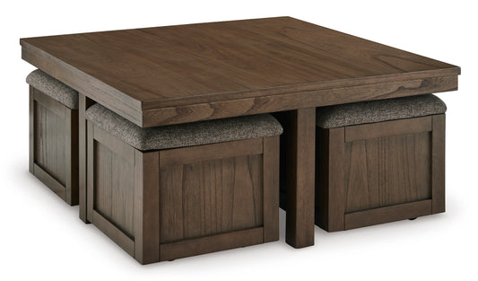 Boardernest Cocktail TBL w/ 4 Stools - Ashley Furniture Homestore Philippines