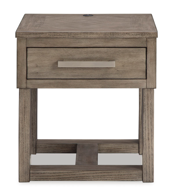 Loyaska Rectangular End Table - Ashley Furniture Homestore Philippines
