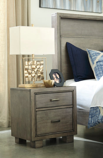 Arnett Two Drawer Night Stand