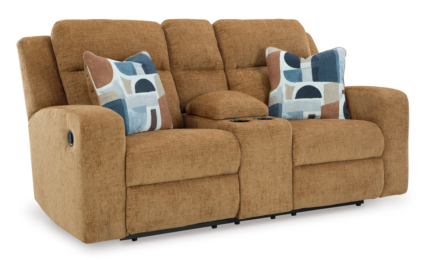 Kanlow DBL Rec Loveseat w/ Console