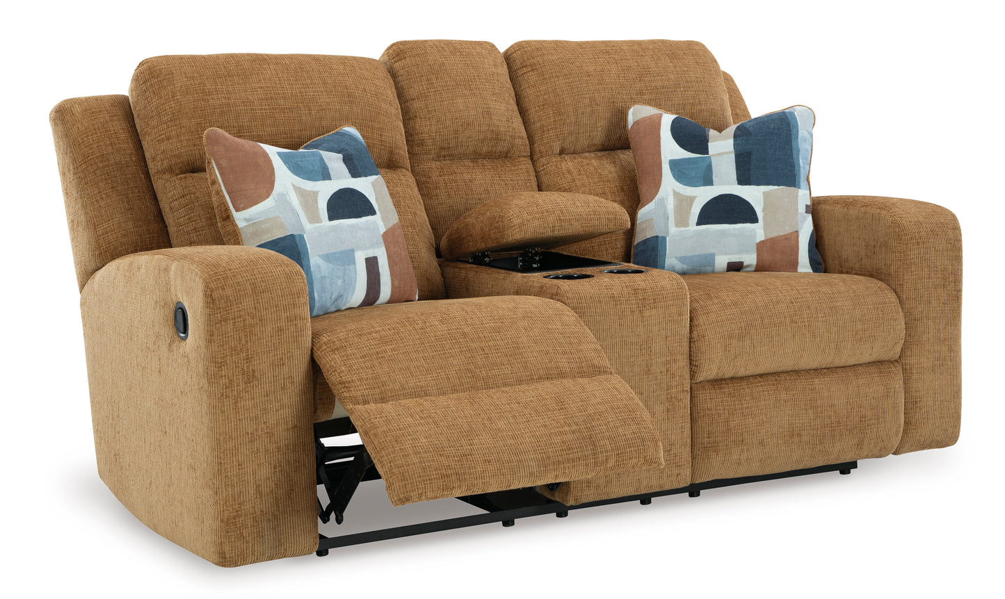 Kanlow DBL Rec Loveseat w/ Console