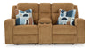 Kanlow DBL Rec Loveseat w/ Console