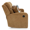 Kanlow DBL Rec Loveseat w/ Console