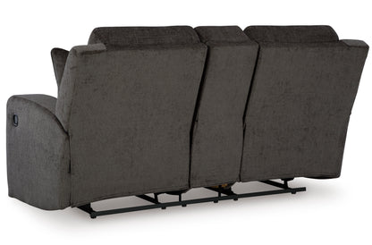 Kanlow DBL Rec Loveseat w/ Console