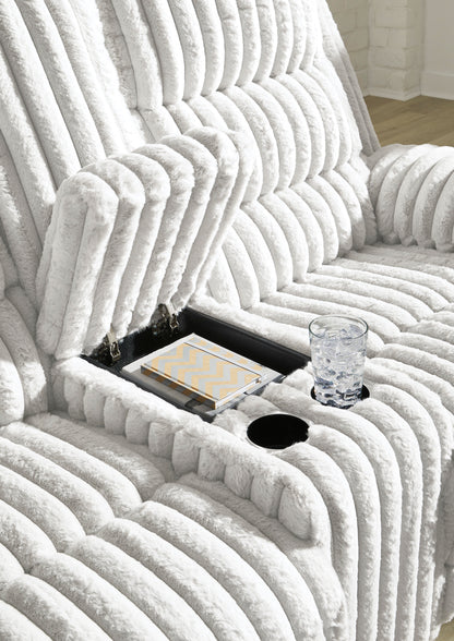 Technique DBL REC PWR Loveseat w/Console