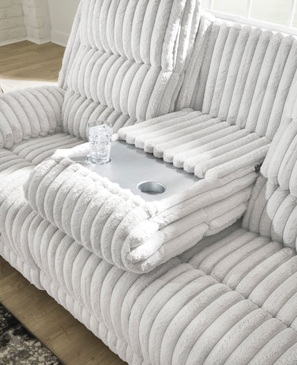 Technique DBL PWR Sofa w/ Drop Down Table