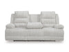 Technique DBL PWR Sofa w/ Drop Down Table