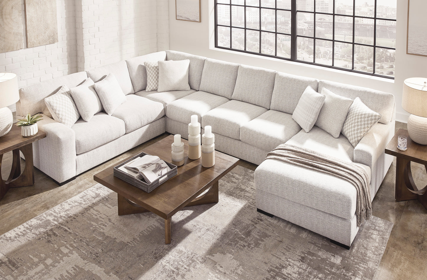Larce Armless Loveseat - Ashley Furniture Homestore Philippines