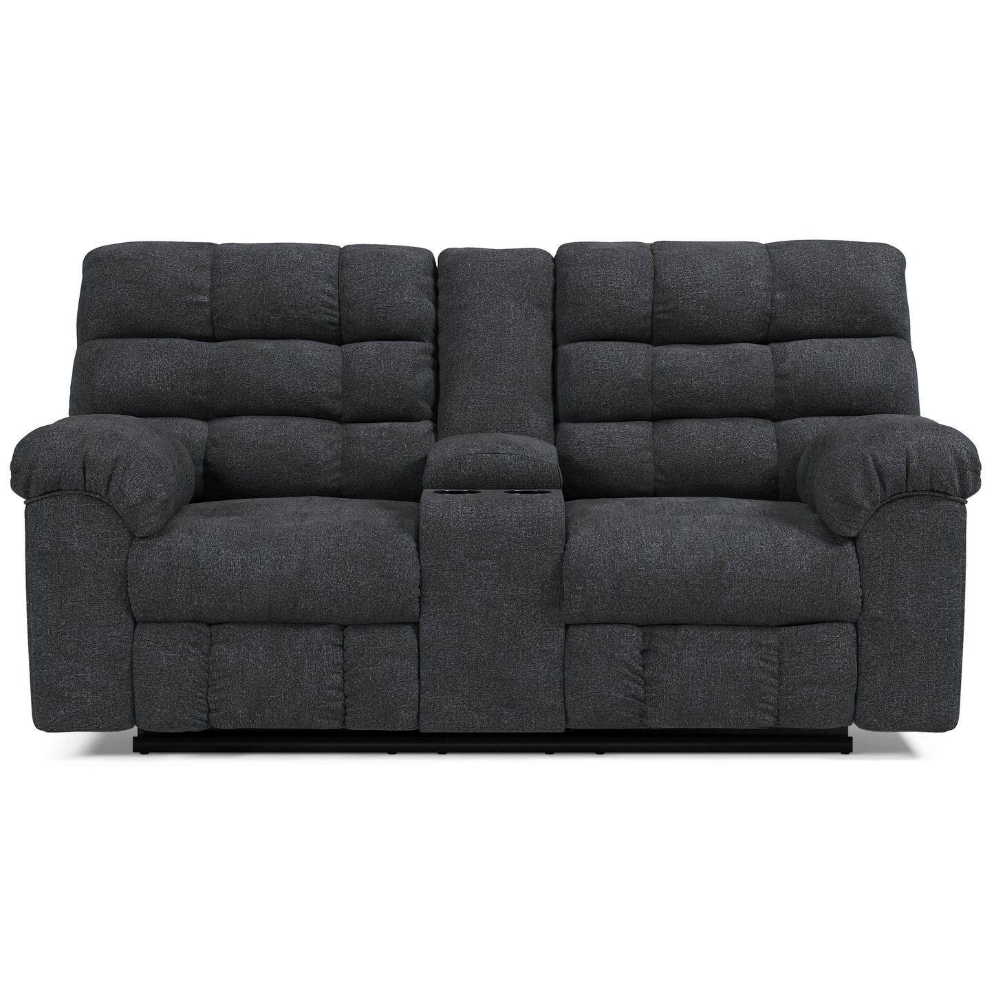 Wilhurst Double Recliner Loveseat w/ Console