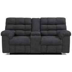 Wilhurst Double Recliner Loveseat w/ Console