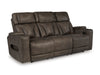 Warrior Peak PWR REC Sofa with ADJ Headrest