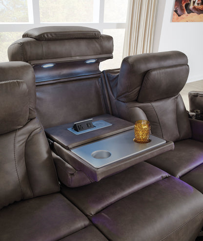 Warrior Peak PWR REC Sofa with ADJ Headrest - Ashley Furniture Homestore Philippines