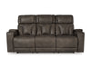 Warrior Peak PWR REC Sofa with ADJ Headrest