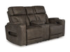 Warrior Peak PWR REC Loveseat/CON/ADJ HDRST