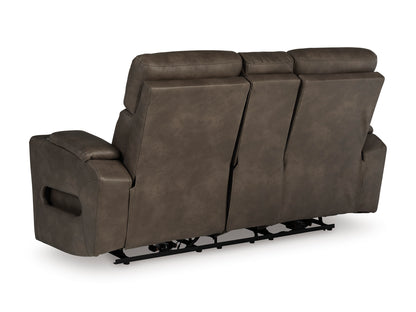 Warrior Peak PWR REC Loveseat/CON/ADJ HDRST