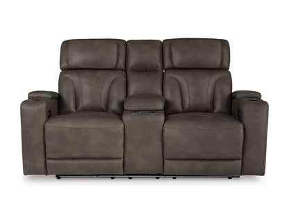 Warrior Peak PWR REC Loveseat/CON/ADJ HDRST