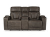 Warrior Peak PWR REC Loveseat/CON/ADJ HDRST