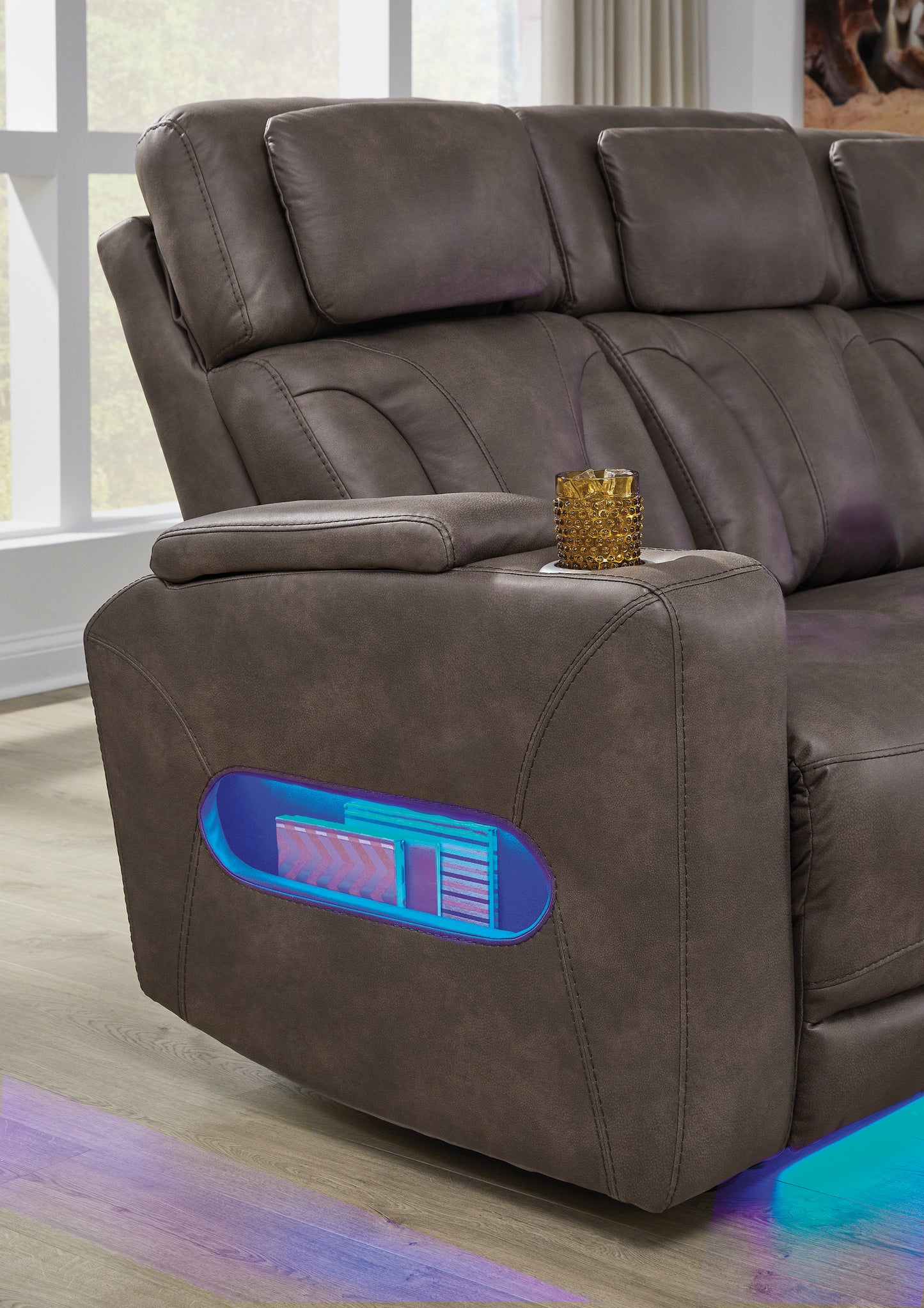 Warrior Peak PWR REC Sofa with ADJ Headrest - Ashley Furniture Homestore Philippines