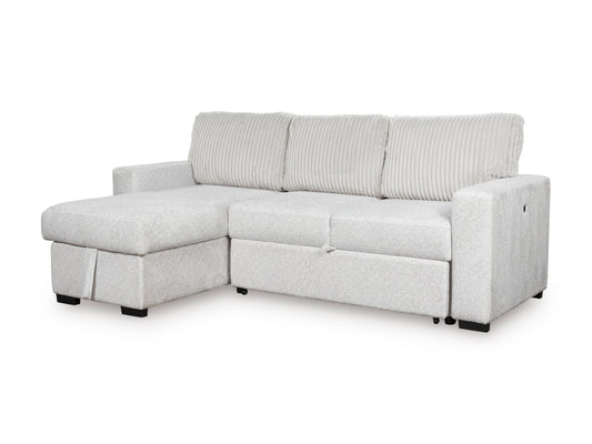 Poppleton 2-Piece Sectional with Pop Up Sleeper and Chaise - Ashley Furniture Homestore Philippines