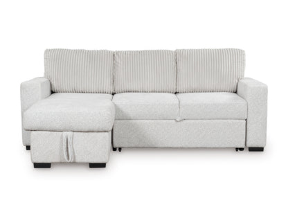 Poppleton 2-Piece Sectional with Pop Up Sleeper and Chaise